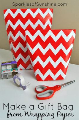 How to Make Gift Bags Out of Wrapping Paper: Because Sometimes Boxes Are Just Too Predictable